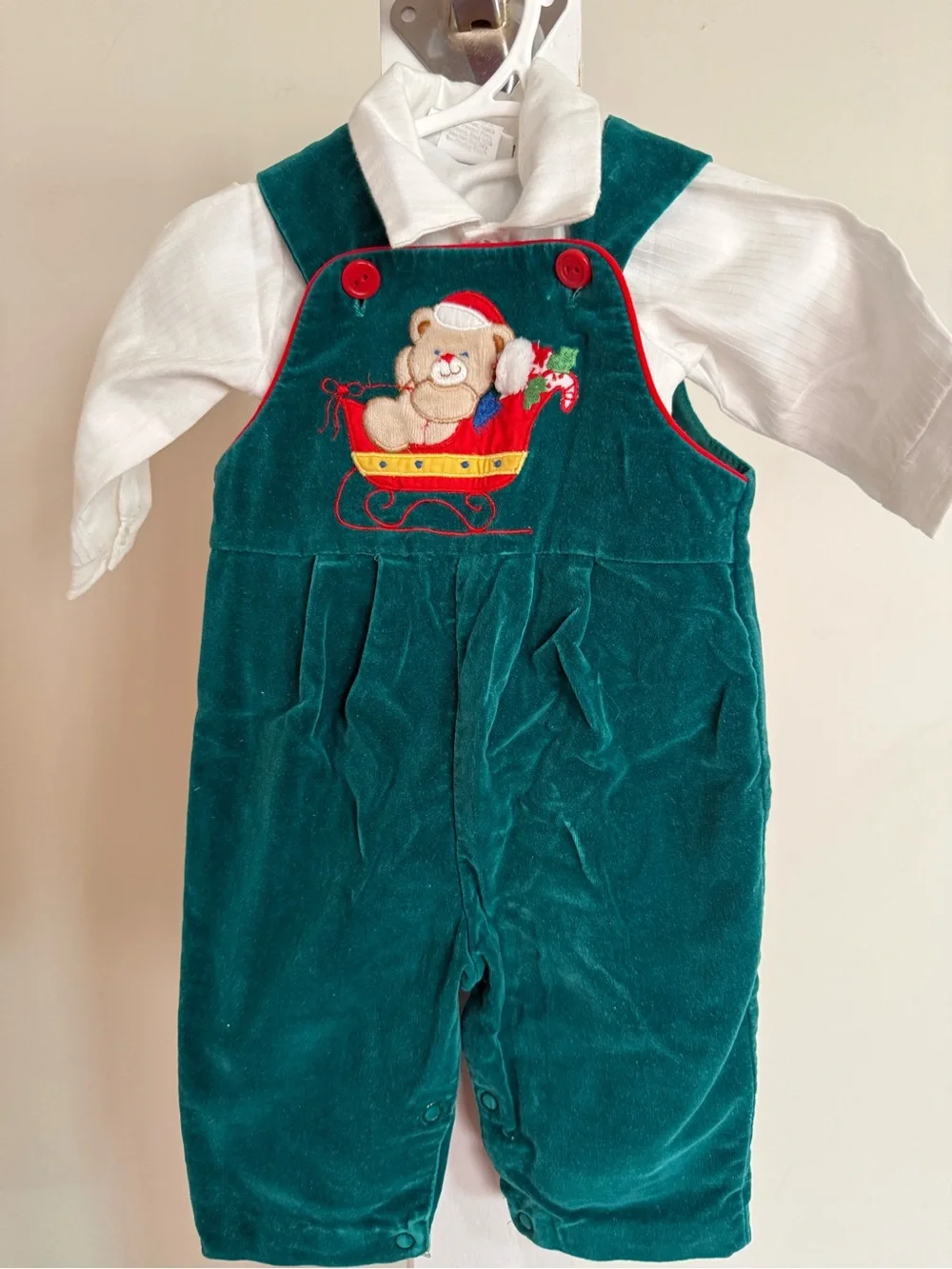 Vintage Baby Togs Christmas Outfit